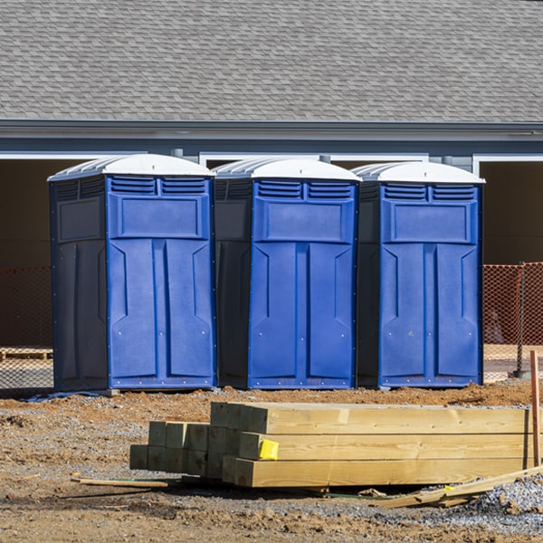 do you offer hand sanitizer dispensers inside the porta potties in Philo Illinois